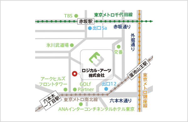 東京支社マップ