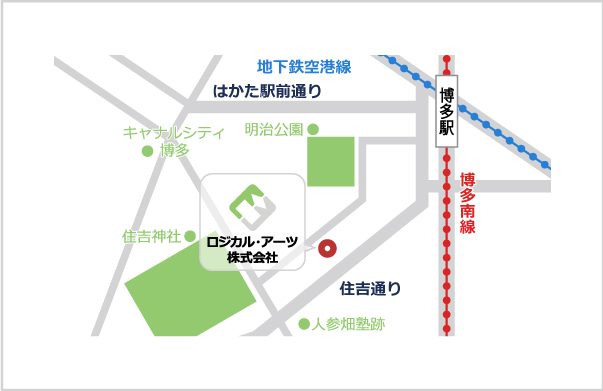 福岡営業所マップ
